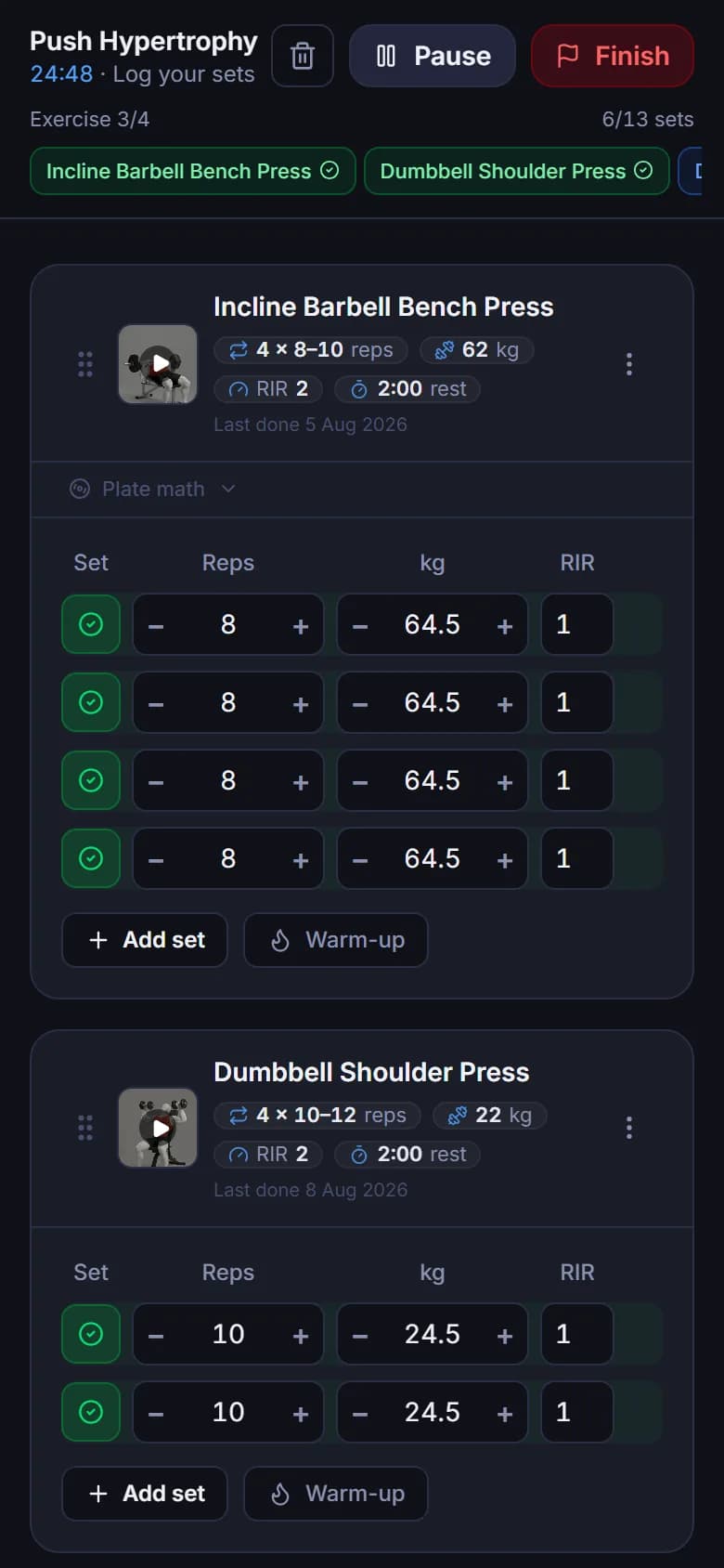 Every rep, captured